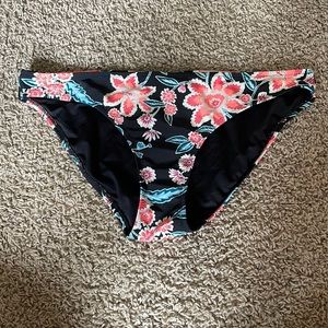 Flower Pattern Swimsuit Bottoms Size L